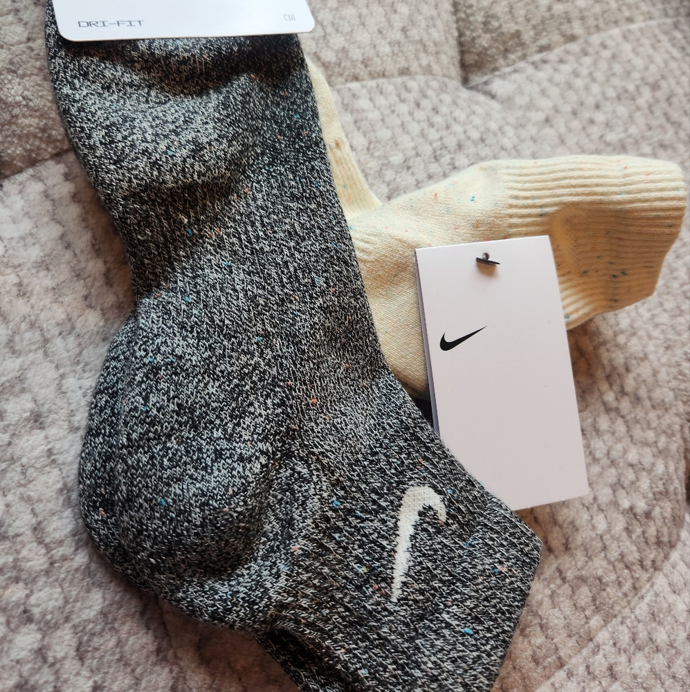 Men's Nike Everyday Plus Cushioned Training Ankle 2-Pack Socks Men Dri-fit